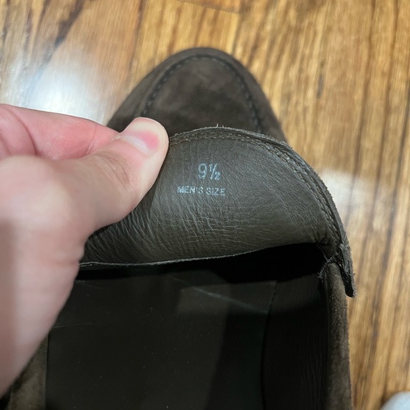 Tod’s Men’s Penny Loafer Shoes Slip On Suede Made In Italy Brown Size UK9.5 US11 - Picture 10 of 11